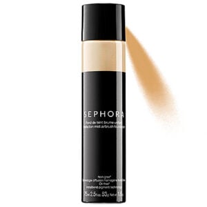 Sephora Collection Perfection Mist Airbrush Foundation provides a natural look and long-lasting results. 