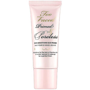 Although Too Faced Cosmetics Primed and Poreless is not specifically made for airbrush makeup it still provides it with an amazing start.